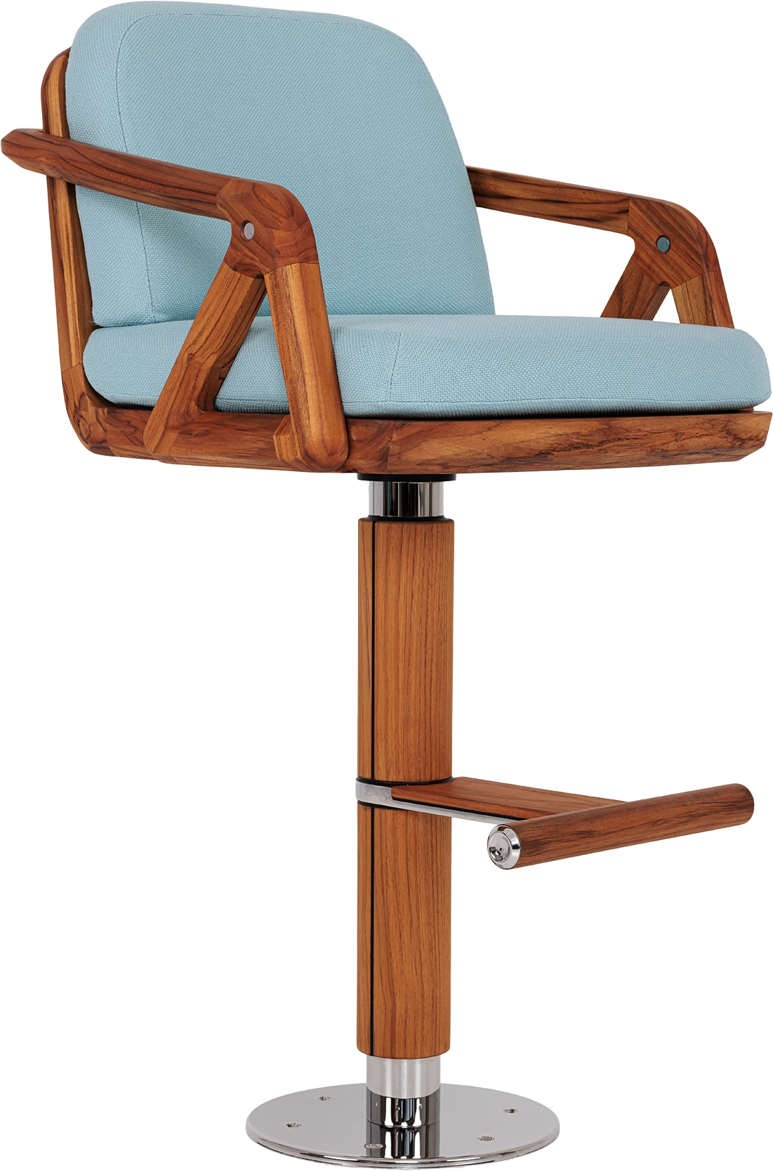 Riviera bar stool, designed by Espen Oeino