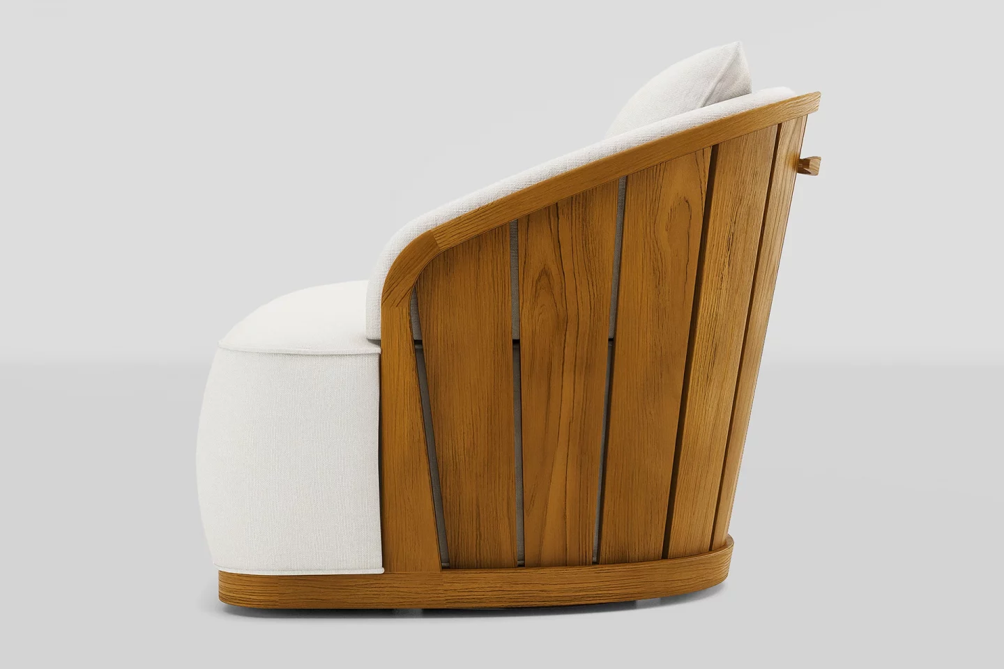Swivel lounge chair Shell II