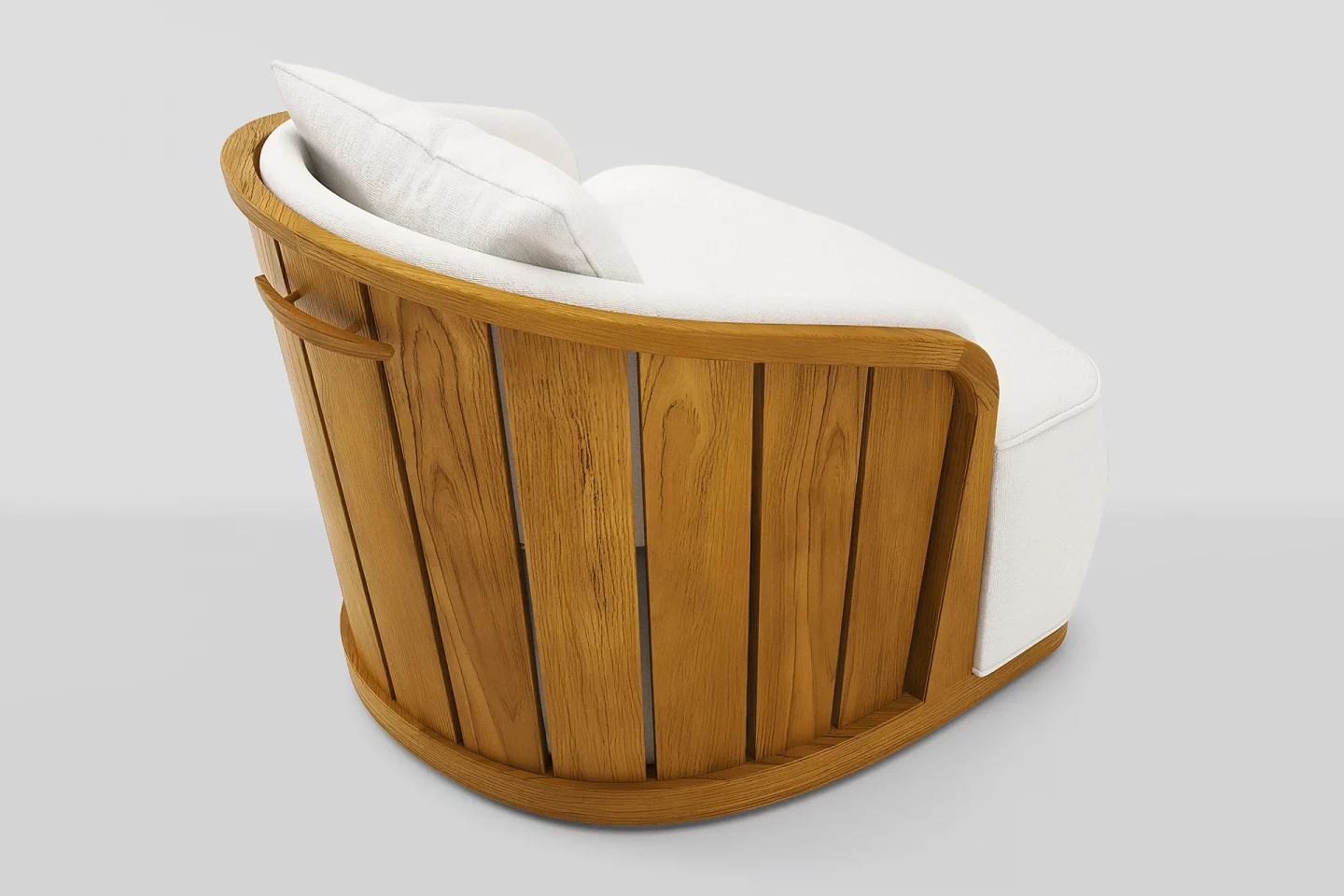 Swivel lounge chair Shell II