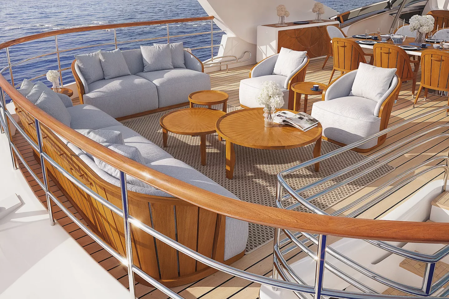 Swivel lounge chair Shell II