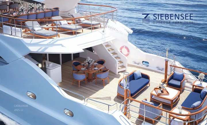 Siebensee Outdoor Furniture Catalogue 2025